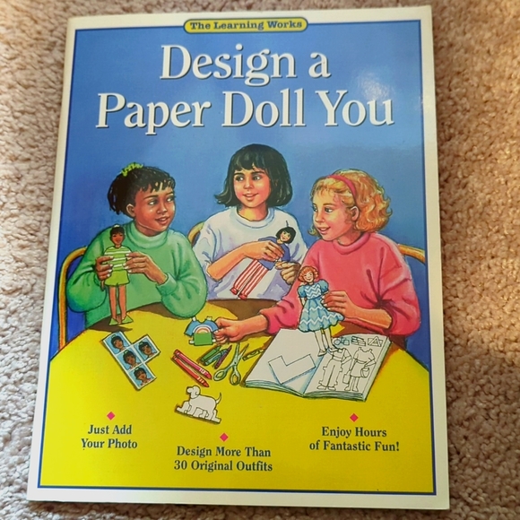 Design a Paper Doll You Book - Picture 1 of 5